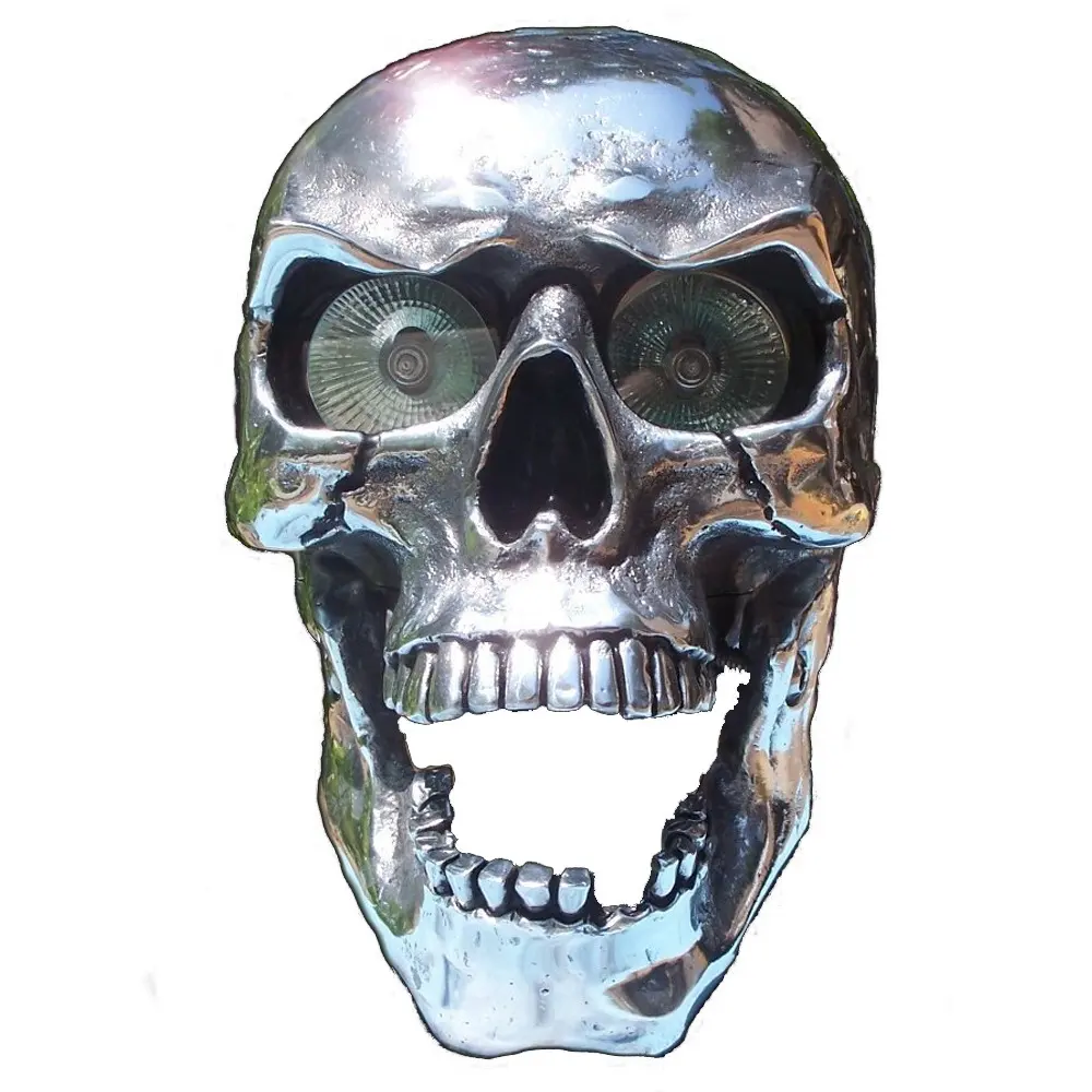 Independent Station Skull Motorcycle Headlight Decoration
