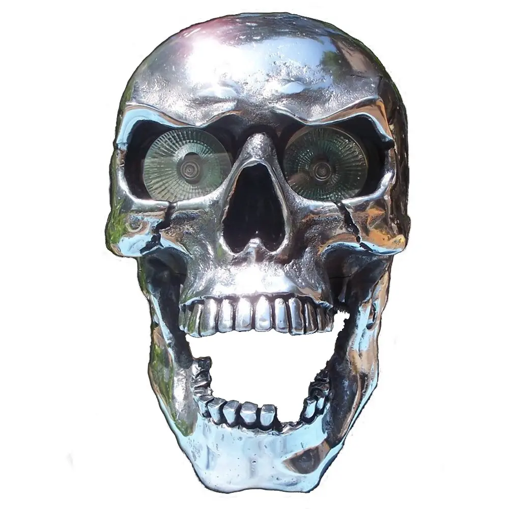 Independent Station Skull Motorcycle Headlight