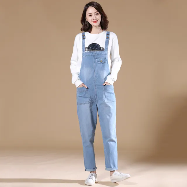 Women's New Jeans Plus Size Women's Clothing Blue - Shop at LoveMi