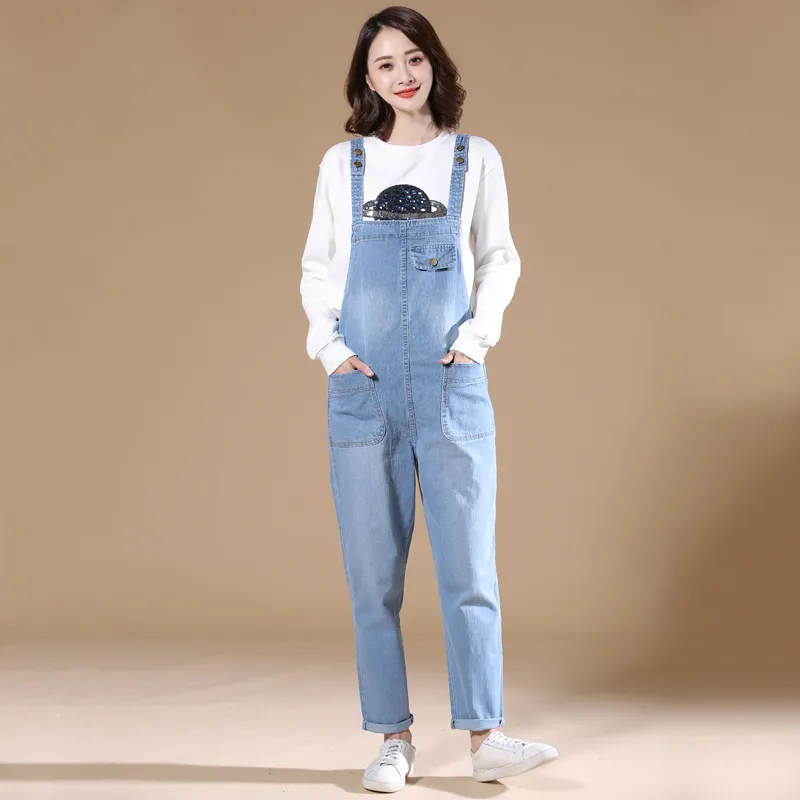 Women's New Jeans Plus Size Women's Clothing - Blue
