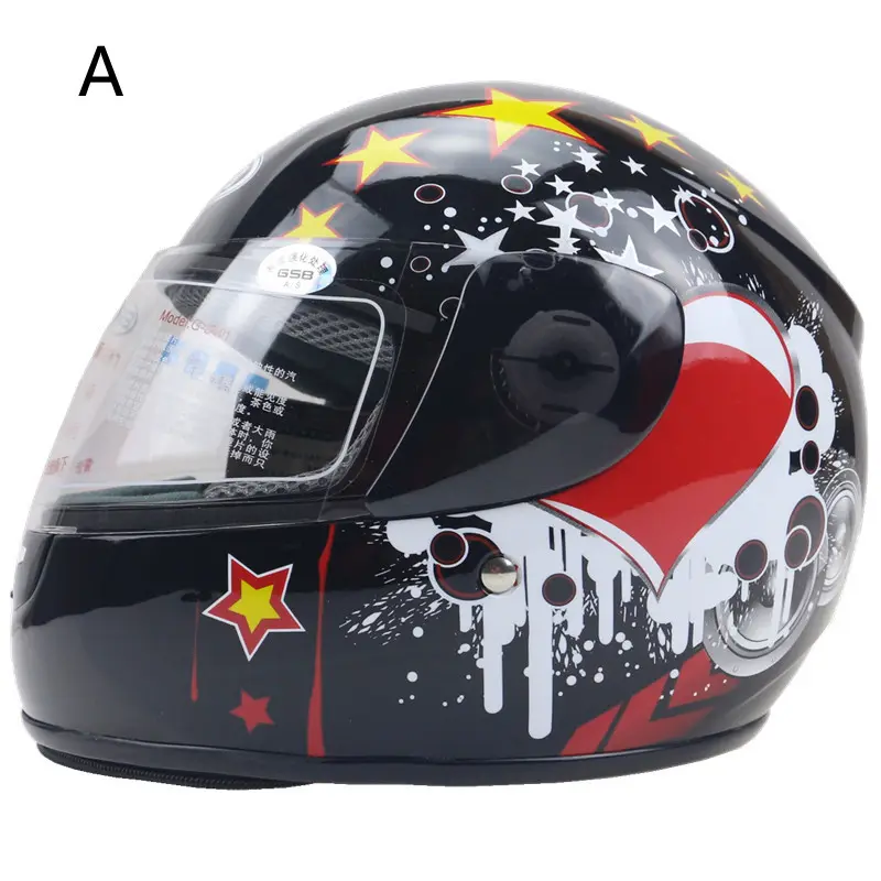 Kids Kart Helmet Motorcycle Head