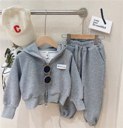 Two Parent-child Sports and Leisure Hoodies