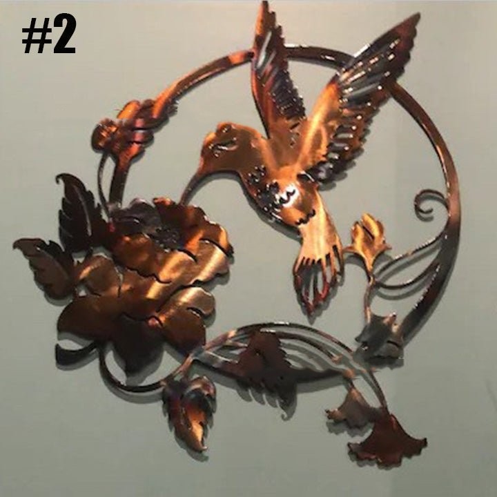 Metal Hummingbird Wall Art, picture 3 of 6