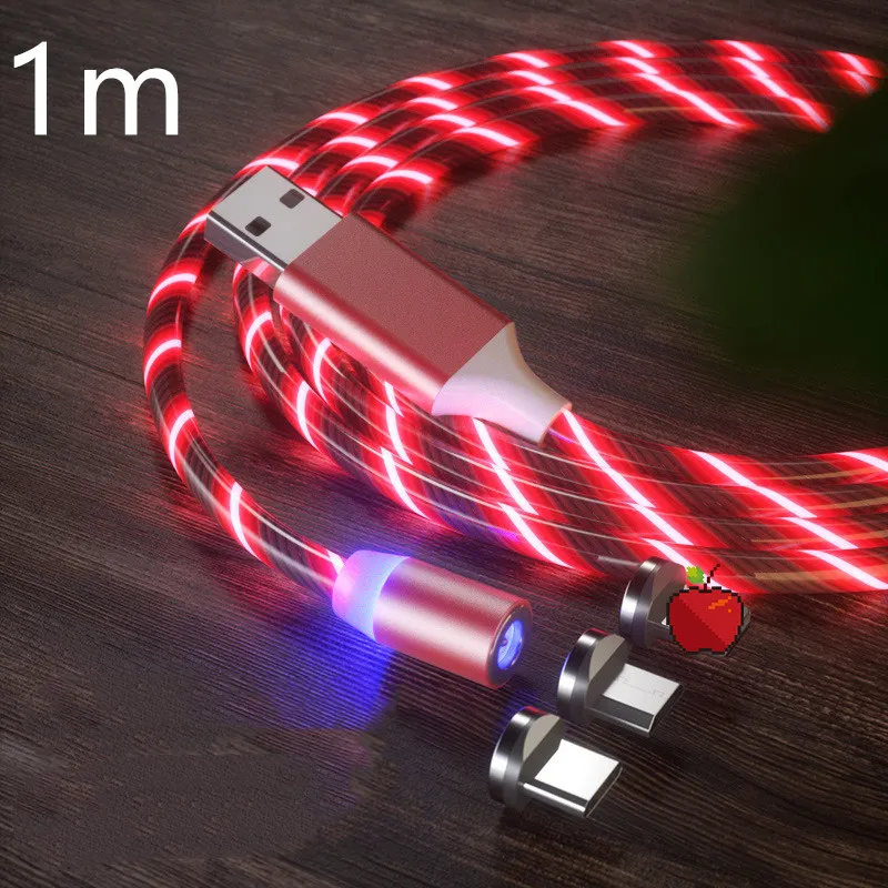 Magnetic Charging Cable Streamer Fast Lighting Micro