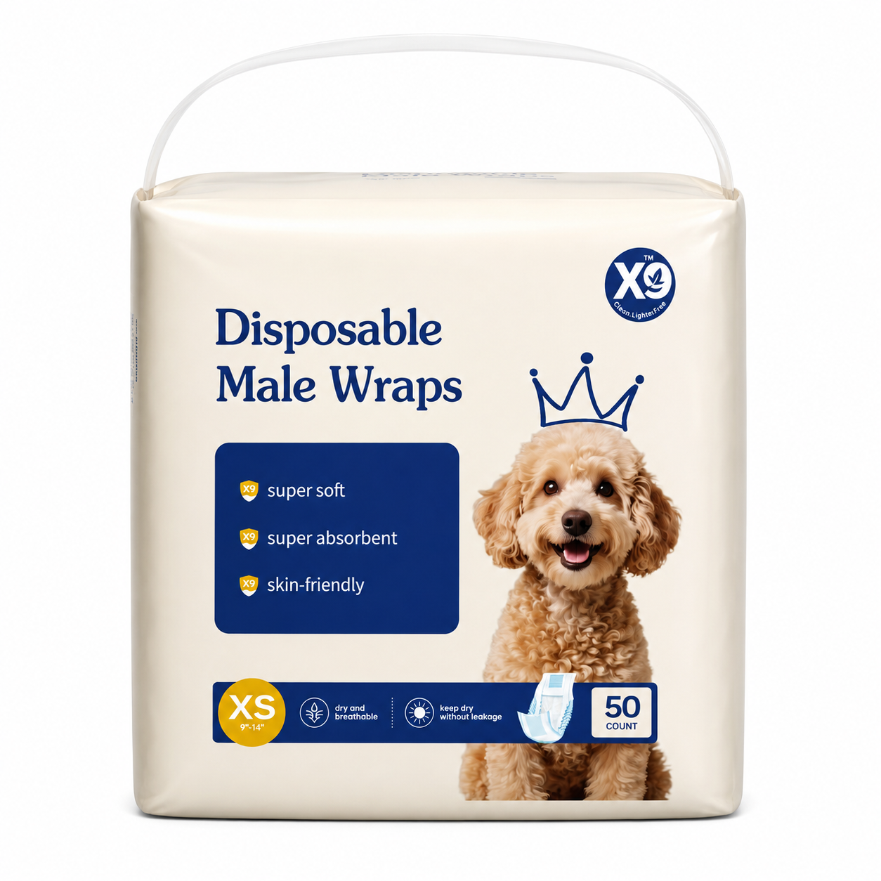 Disposable Male Dog Wraps 3