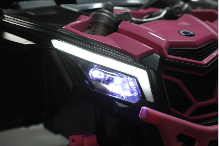 24V 400W Kids Ride On Car UTV W&Parents Remote Control,4-wheel Suspension, 3 Speed, Power Display,Bluetooth,MP3,Music,LED Light, Provide A Speed Of 4-8KM&H For Kids 10