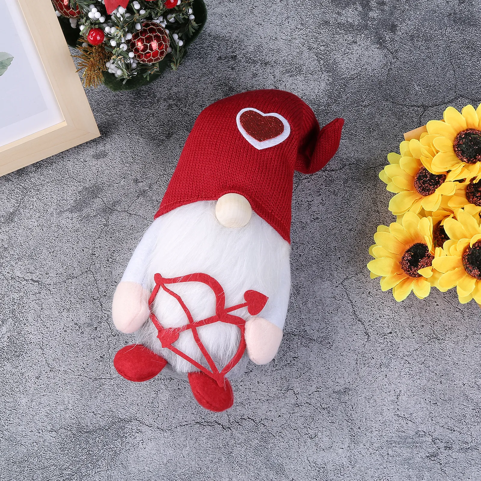 Valentine'S Day Christmas Love Decoration Handmade Plush Doll Toy Mother'S Day Doll Decoration Holiday Gift – image 2