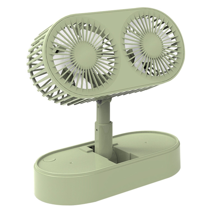 Title 5, Desktop Small Fans Folding Telescopic 3 File Mi...