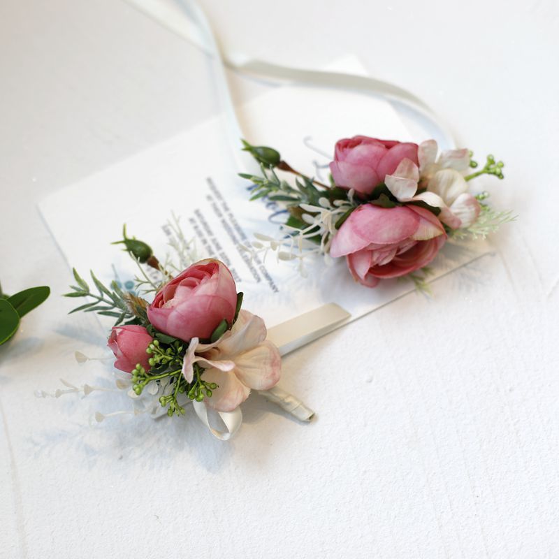 Title 2, Simulation Rose Bride Bridesmaid Corsage Wrist ...