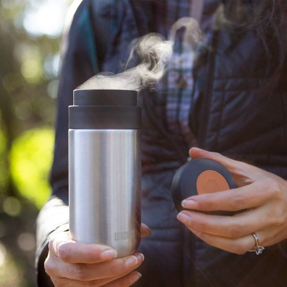 Modern And Simple Stainless Steel Enlarged Mug