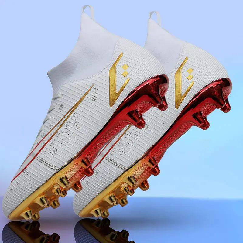 Boys And Girls AG Long Nail Lawn Outdoor Football Shoes