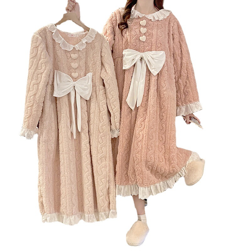 Title 1, Japanese Lovely Nightdress Flannelette Winter