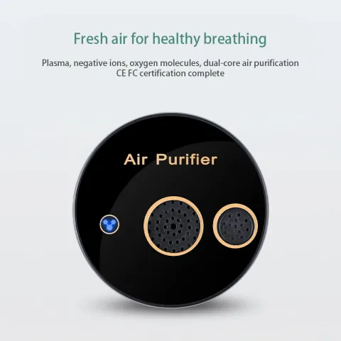 Portable Solar Electric Air Purifier for Sterilization Disinfection Deodorization