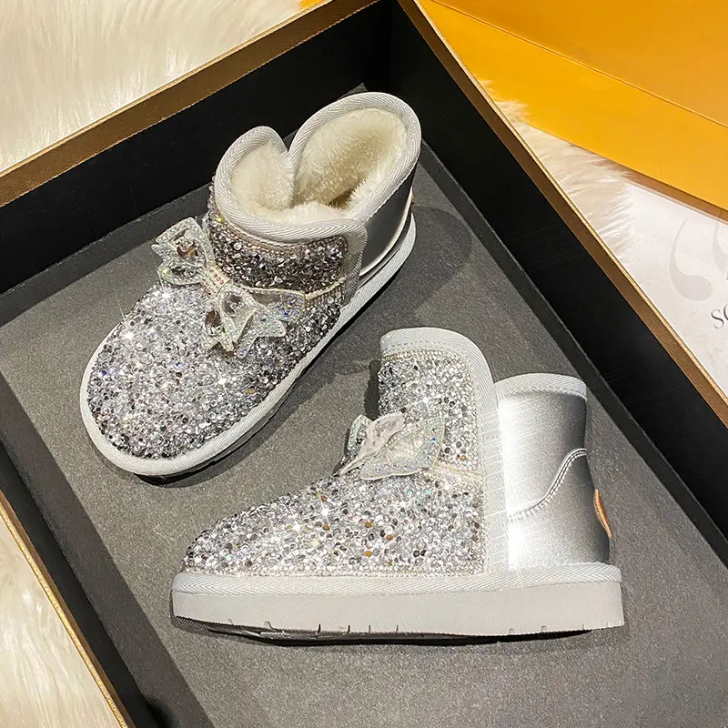 Plus Velvet Padded Cotton Shoes