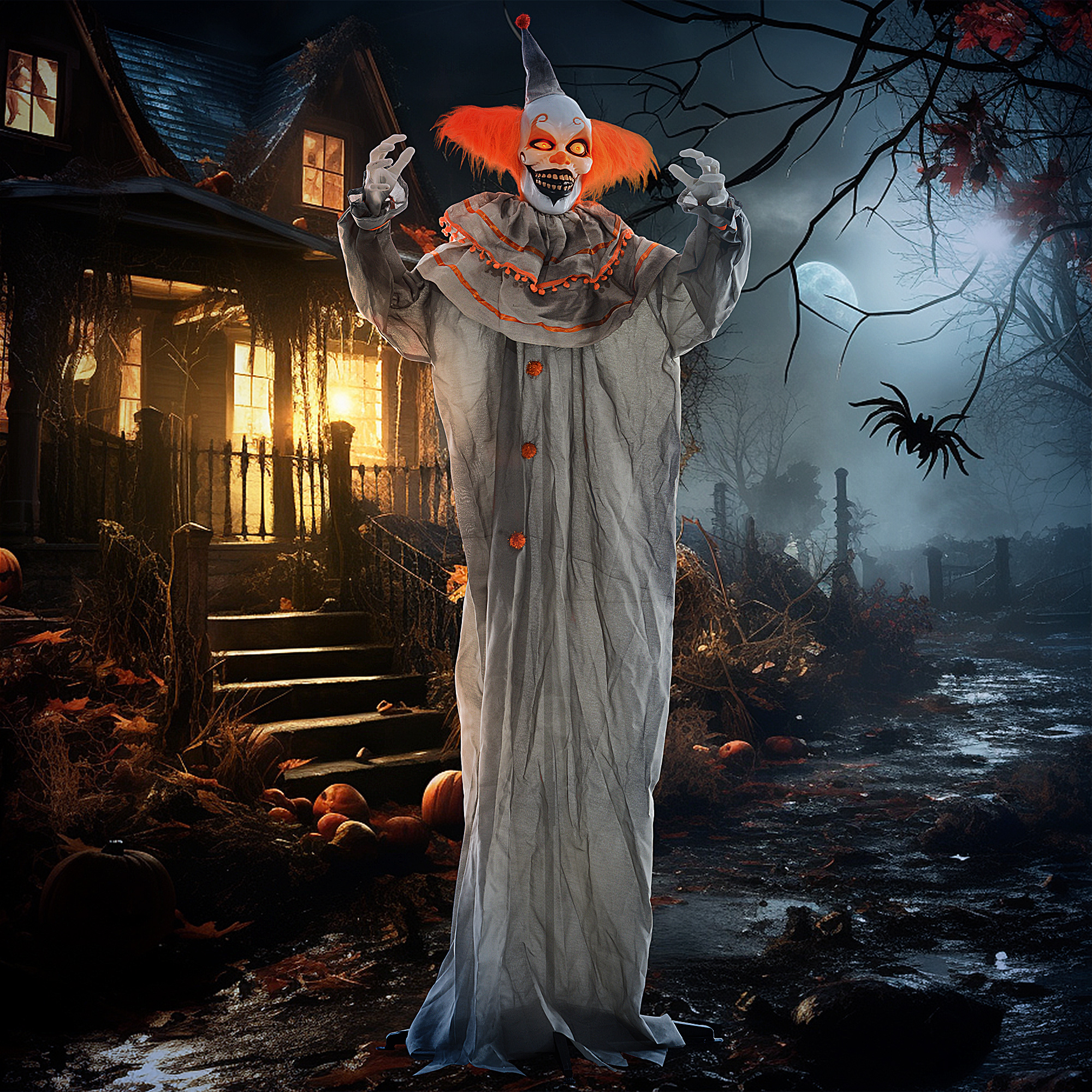 Orange J Oker Halloween Electronic Animation Doll No. 6, With Glowing Eyes — image 6