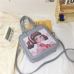 Women's Fashion Casual Tote Shoulder Bag - Blue - View 1