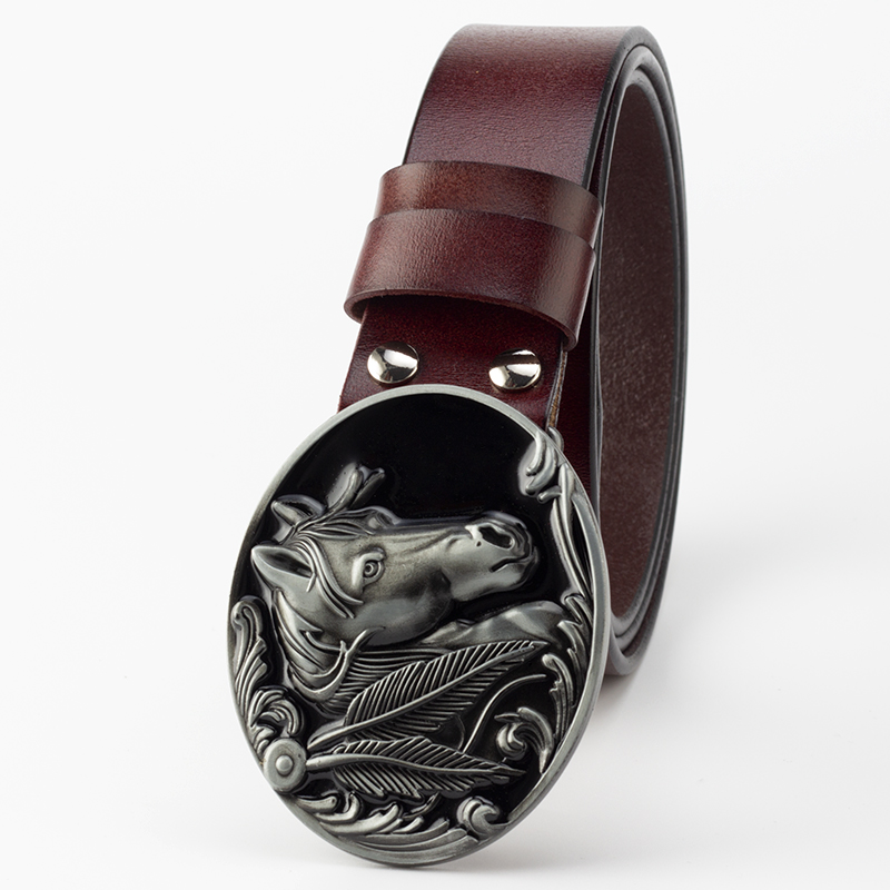 Title 11, Leather horse buckle belt