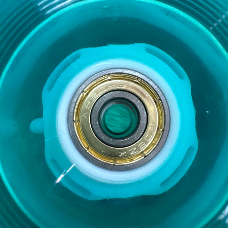 4Pcs60X45mm 78A Skateboard Wheels With ABEC-9 Bearing And Spacers Set Blue