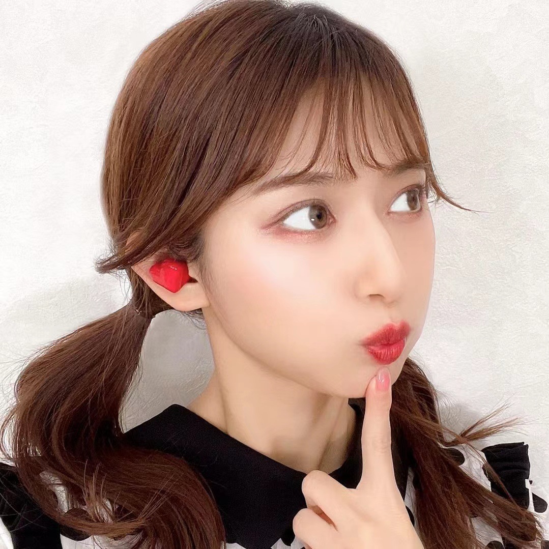 Heart-shaped Headphones Burst Wireless Bluetooth High Appearance Level - Image 3