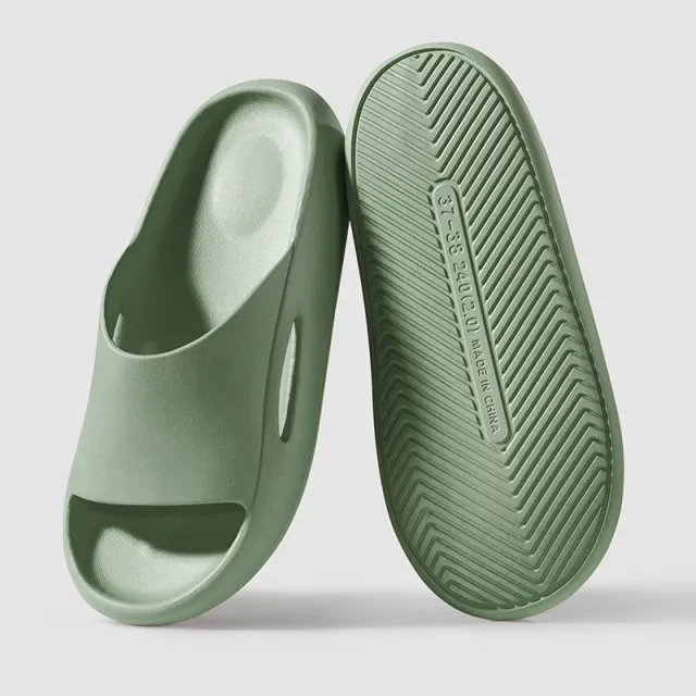 Home Thick soled Bathroom Sandals And Slippers Green - Shop at LoveMi