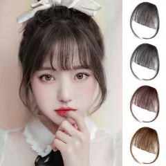 French 3d Air Bangs Wig Female Character Natural And Realistic Invisible Real Hair Piece - 17 Style - View 1