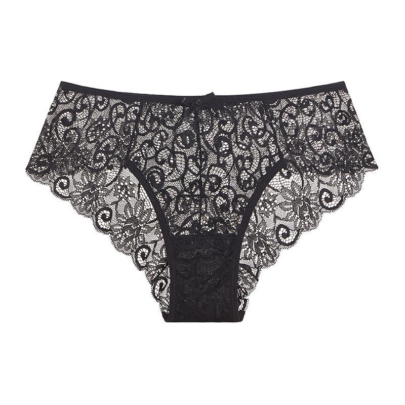 Title 11, Sexy Mid-waist Lace Womens Briefs - Comfortabl...