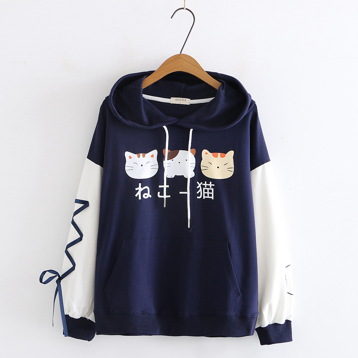 Title 3, Cat printed sweater top for women