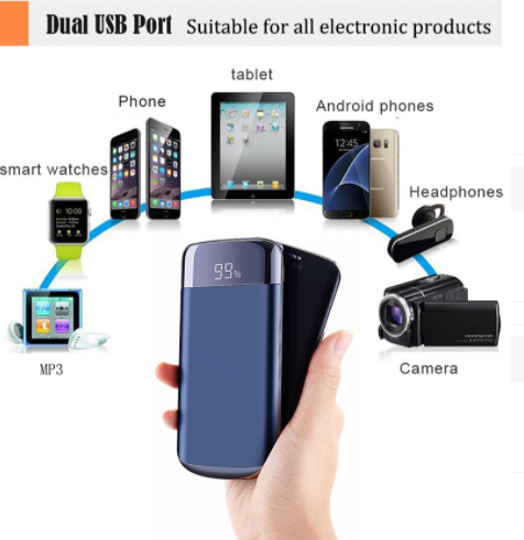 New Mini Creative Mobile Power Charging Bank Digital Display - Image 5
