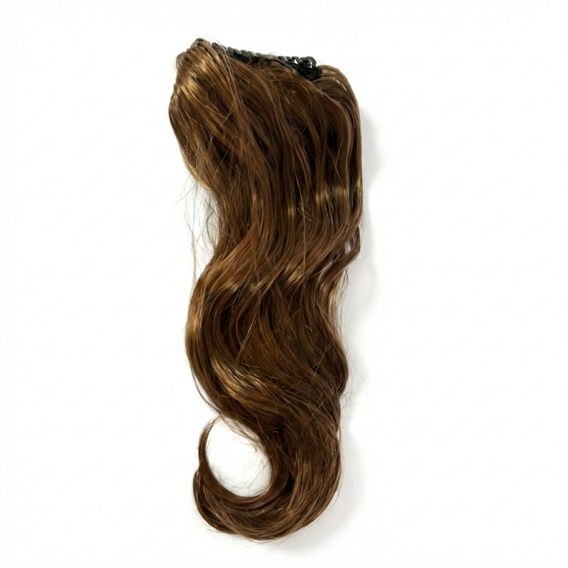 Clip-in Ponytail Hair Extension 22 Inches Wavy CurlySynthetic Wig For Women... 3