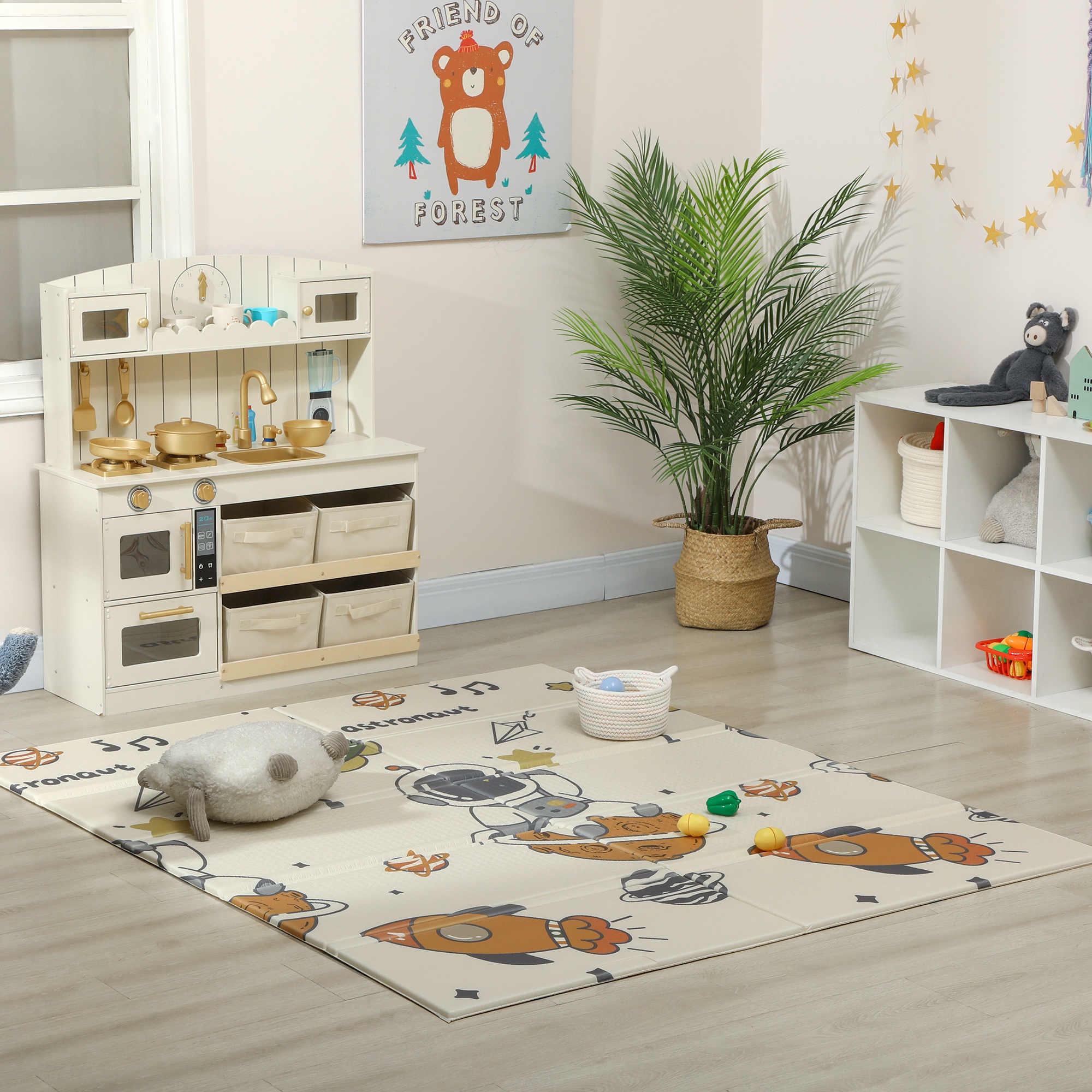 Dinosaur Themed Baby Placemat, Double-sided, Foldable, Waterproof, Suitable — image 11