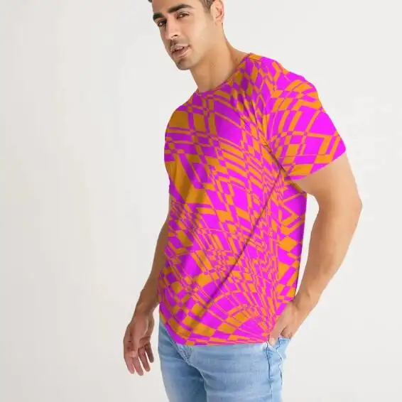 3D Digital Printing Short Sleeve Top Fashion T-shirt