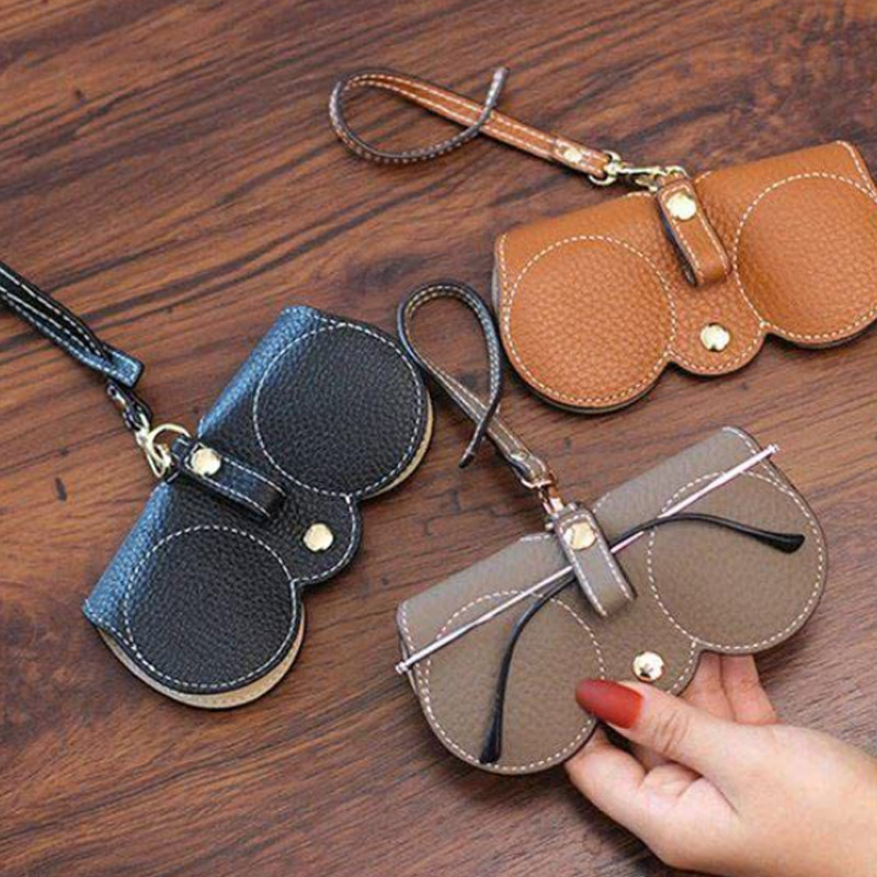 New PU Portable Simple Glasses Bag - Image 4