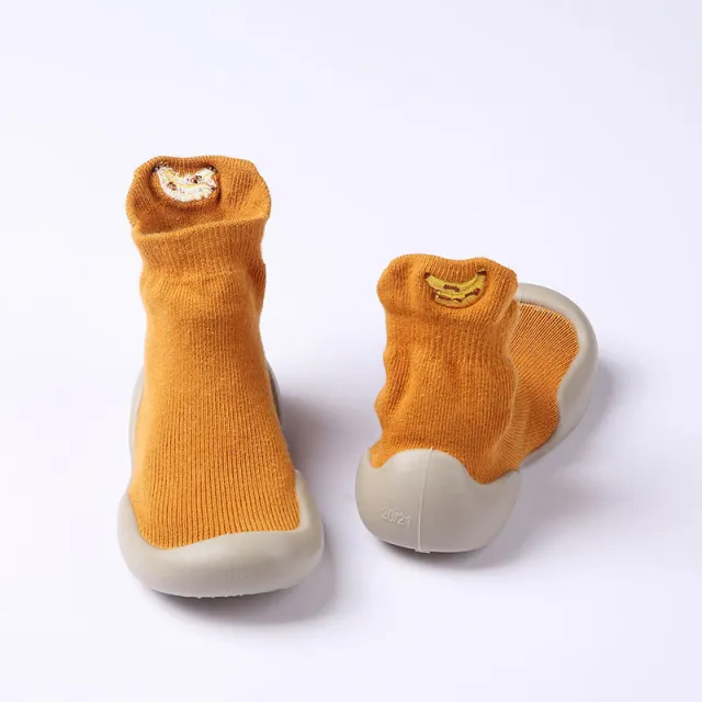 Children's Toddler Step Soft Bottom Non slip Cartoon Cotton Baby Shoes Ginger - Shop at LoveMi