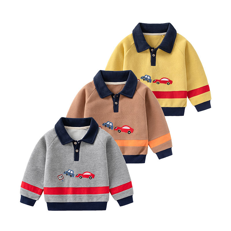 New Autumn Children's Cartoon Comfortable Warm Bottoming Shirt