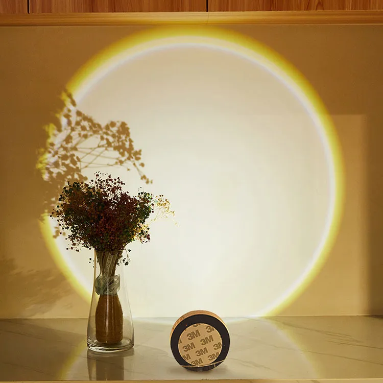 Led Lights Wireless Closet Kitchen Lights Under Furniture Battery Powered Sunset Nightlight Wall Lamp Bedroom Decoration Cabinet – image 5