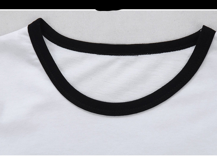 Loose Cotton Bumper Printed Top Spring And Summer Base Layer