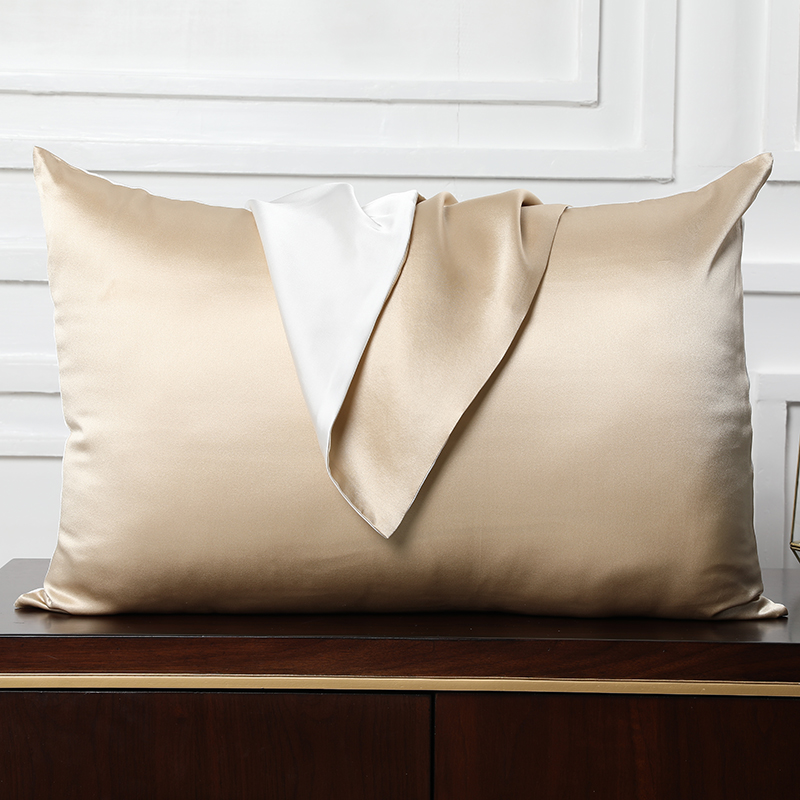 Silk Envelope Pillow Case Single Latex Pillow Case Yellow - Shop at LoveMi