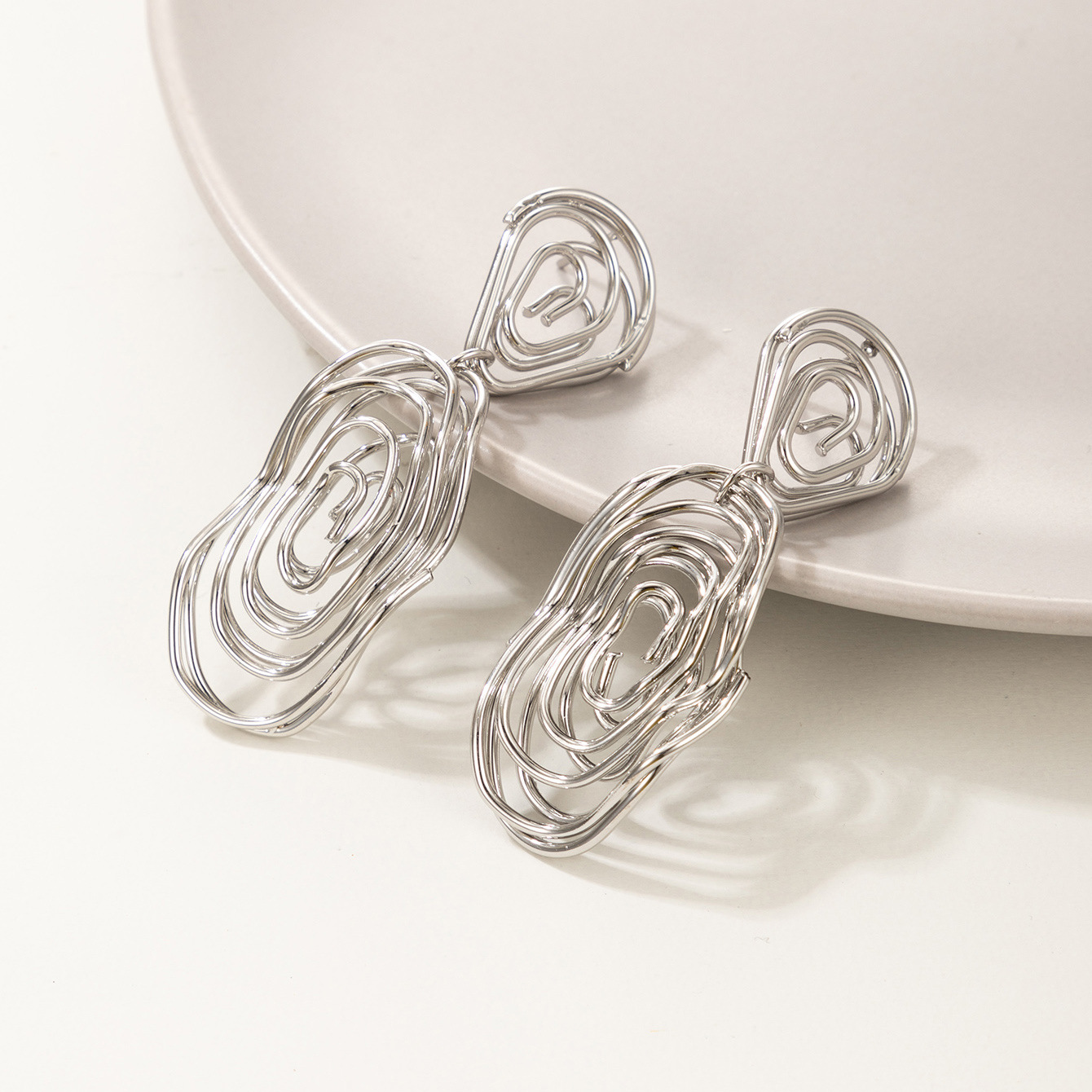 Simple Geometric Bohemian Cold Wind Ladies Earrings