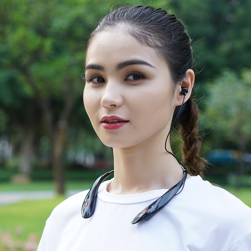 Wireless Sports Running Bluetooth Headset Hanging Neck - Image 2