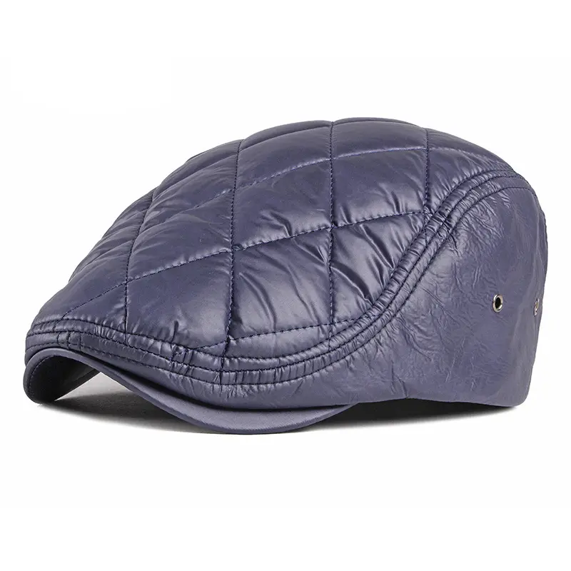 Outdoor Leisure Cotton Hat Plus Velvet Thick British Retro Beret