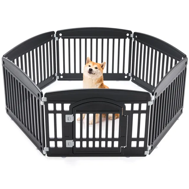 Dog Game Fence Is Safe And Reliable Black6Panel - Shop at LoveMi