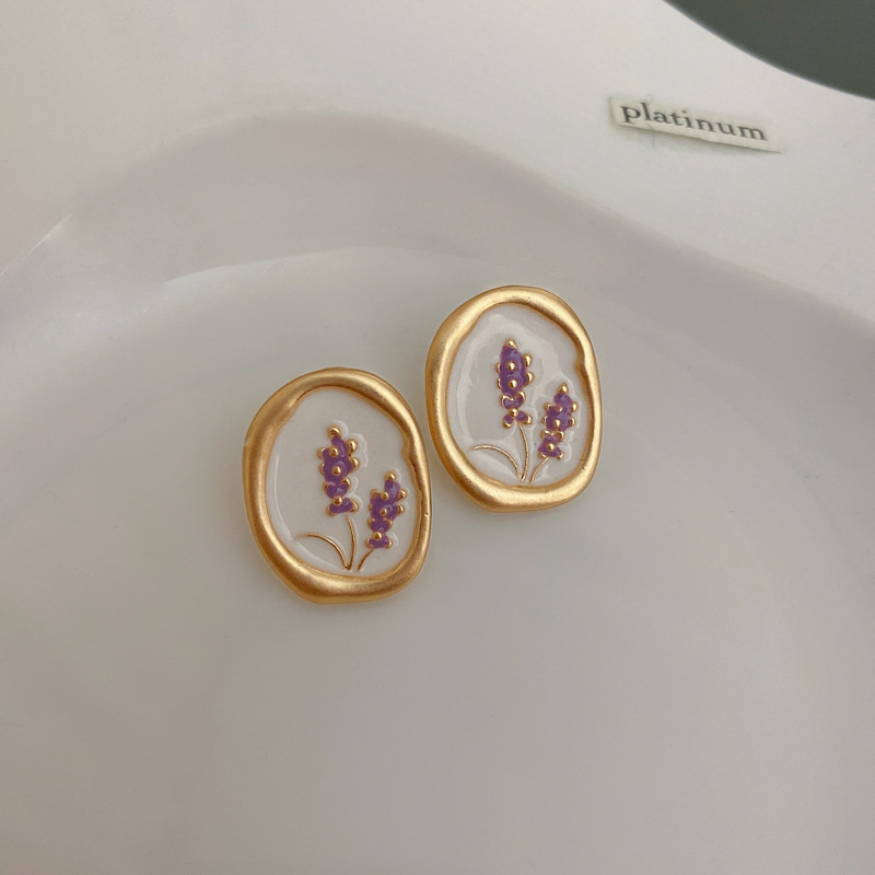 Vintage Niche Earrings - Ins Style Light Luxury Retro, Premium Elegant Studs, Wholesale Ear Jewelry For Women 3
