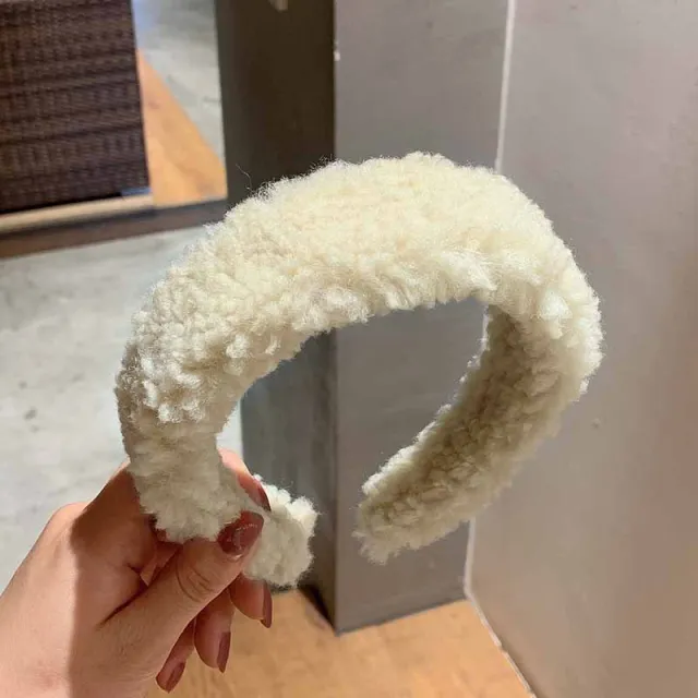 Women's Candy Color Wide Brim Headband White - Shop at LoveMi