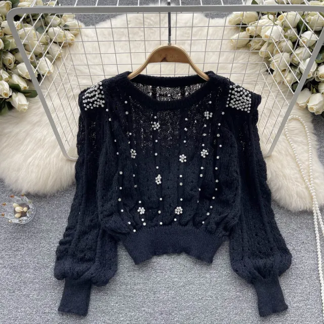 Women's Long Sleeve Bottoming Shirt In Autumn Black - Shop at LoveMi