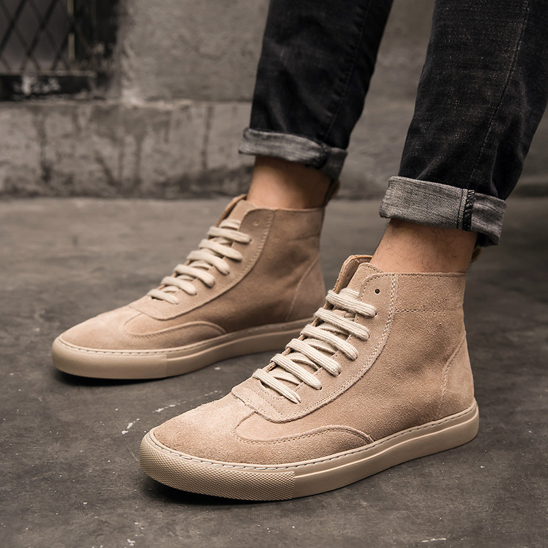 Title 5, Lace-up suede leather men