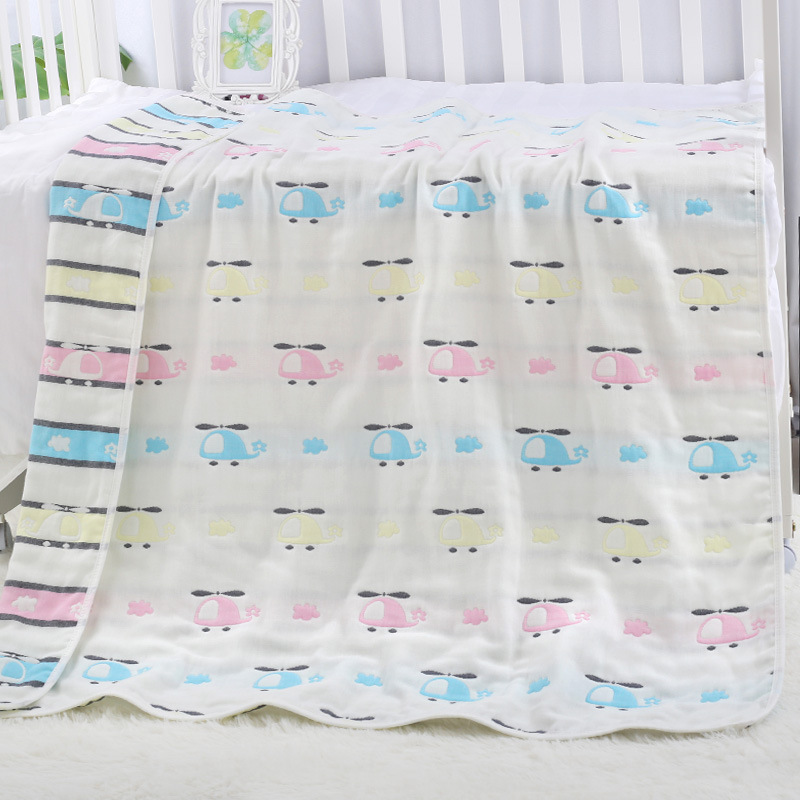 Title 21, Cotton Six-layer Gauze Towel Quilt Gauze Bath T...