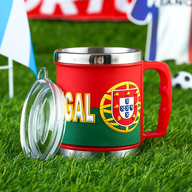 World Cup Soccer Mug Souvenirs Fans Small Gifts Event Prizes Portugal - Shop at LoveMi