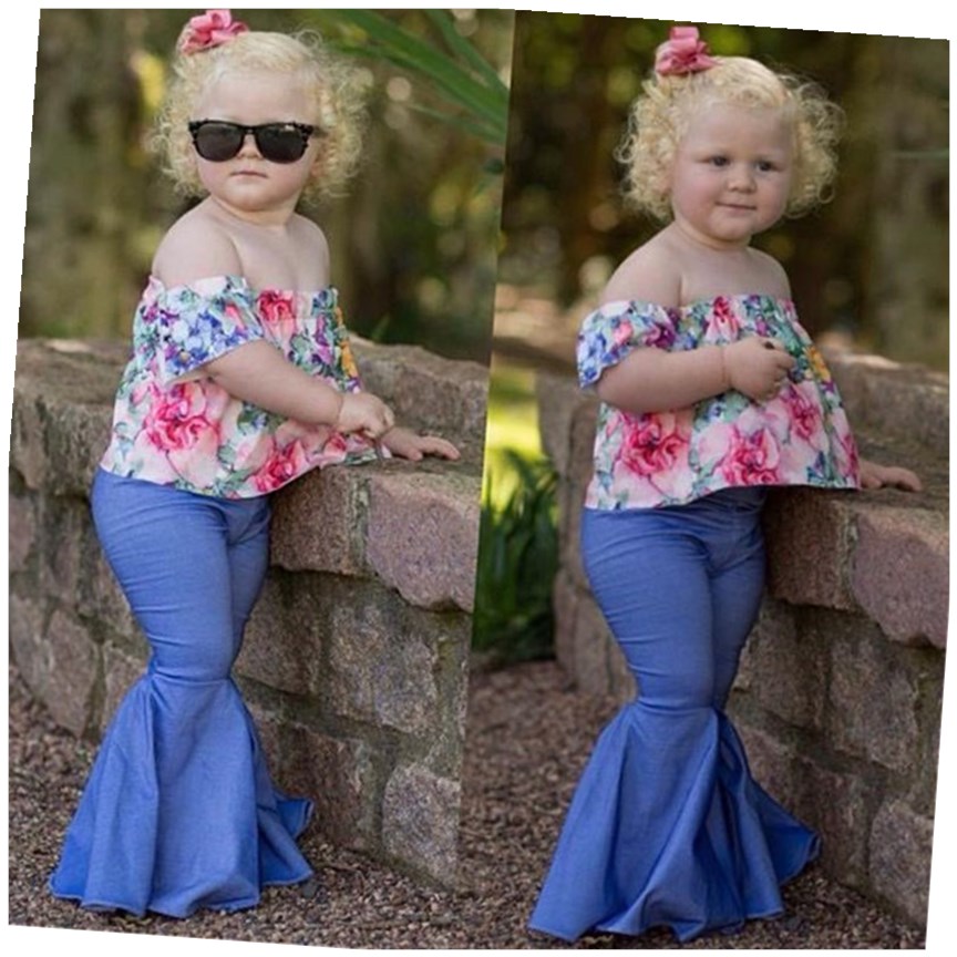 Title 5, Casual Cute Wide-Leg Jeans for Parent and Child...