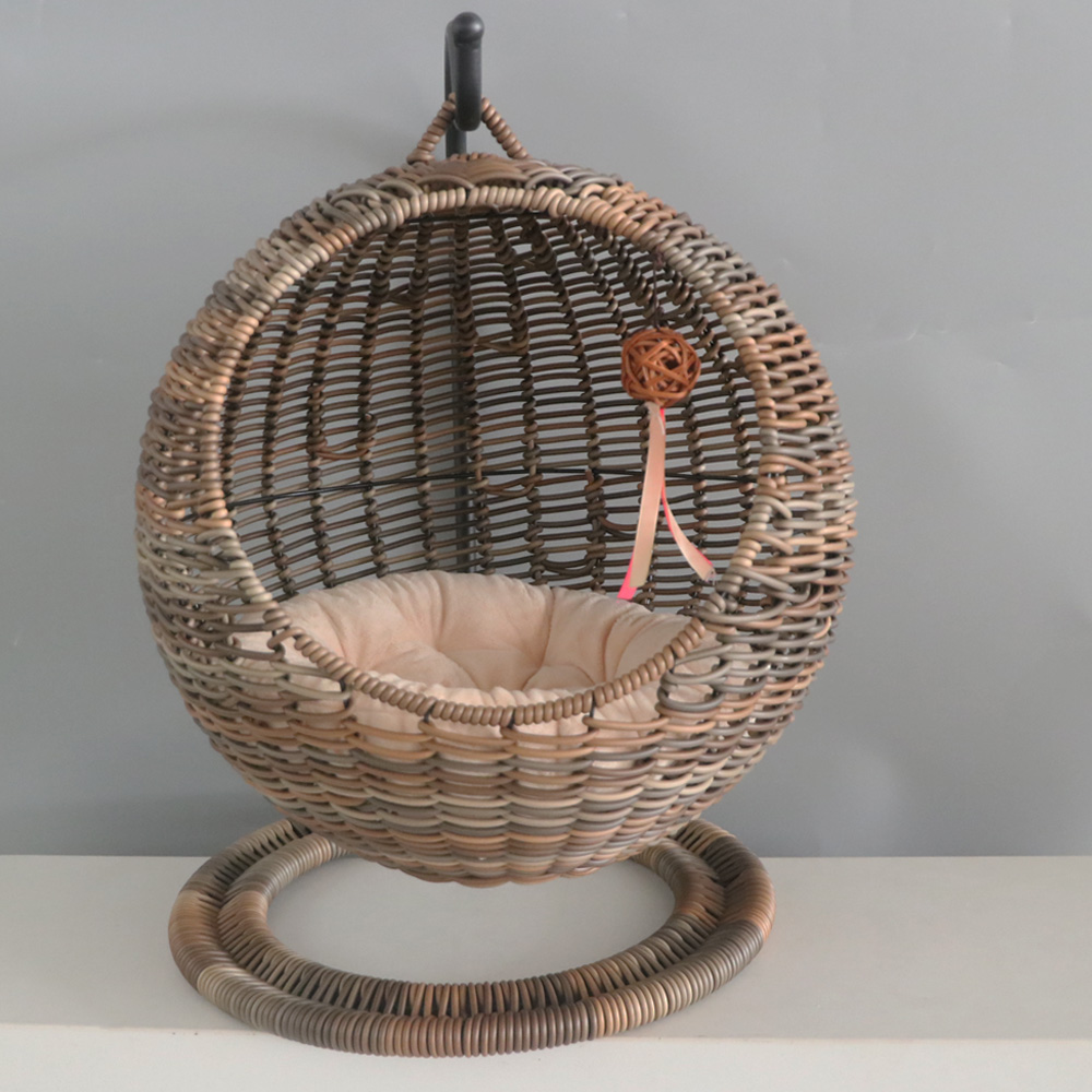 Vintage color PP rattan woven