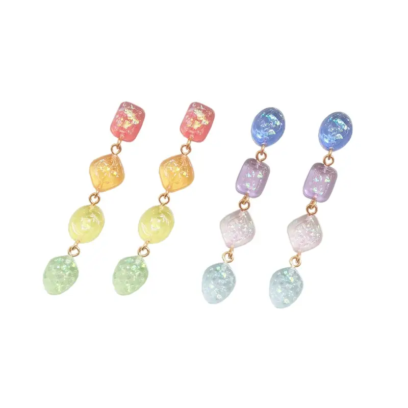Women's Fashion Candy Jewel Earrings
